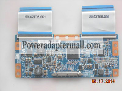 Hisense TLM42V68PK T-Con Board T420HW04 V0 CTRL BD 42T06-C03